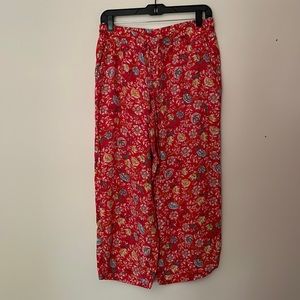 3 pairs of Loft draw string crop pants